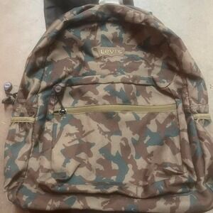 Brand new Levi's camo‎ backpack